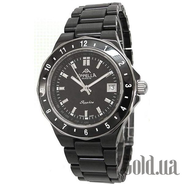 

Швейцарские часы Appella, Ceramic A-4129-10004