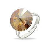 Кольцо с кристаллом Swarovski, 1500851