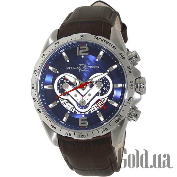 

Мужские часы Officina del Tempo, Мужские часы Competition Chronograph OT1046-1120BM