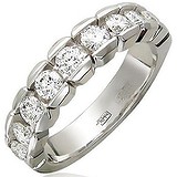 Золотое обручальное кольцо с бриллиантами, 1636275