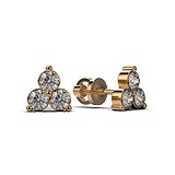 Золоті сережки з діамантами., 1768627