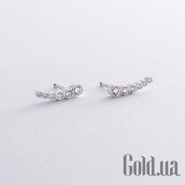 

Серьги-гвоздики Украина, Золотые серьги с бриллиантами