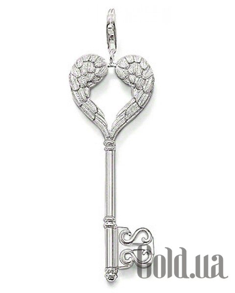 

Кулоны-сердечки Thomas Sabo, Серебряный кулон с куб. циркониями