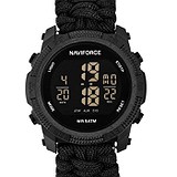 Naviforce Чоловічий годинник Europe Black Paracord 3875, 1799091