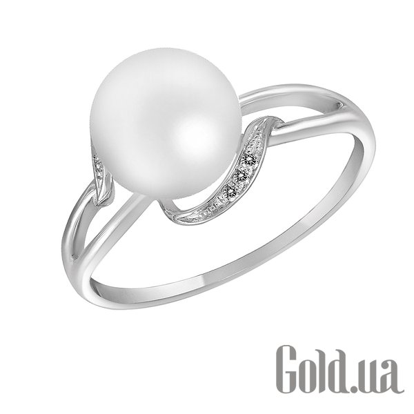 

Кольцо Lurie Jewelry, Золотое кольцо с бриллиантами и жемчугом, 16.5
