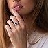 Женское золотое кольцо с ониксом - фото 3