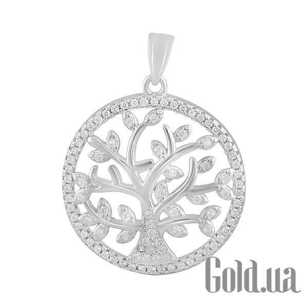 

Женские кулоны Fresh Jewelry, Серебряный кулон с куб. циркониями