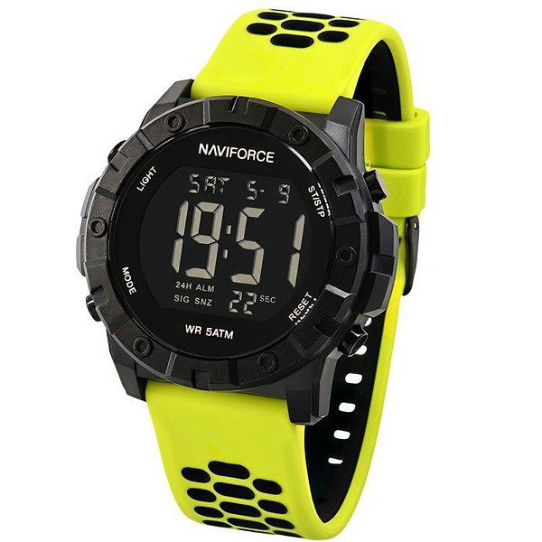 Naviforce Чоловічий годинник Professional Brutal Green 3886 bt3886 – зображення 2