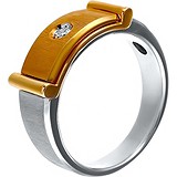 Мужское золотое кольцо с бриллиантом, 1662133