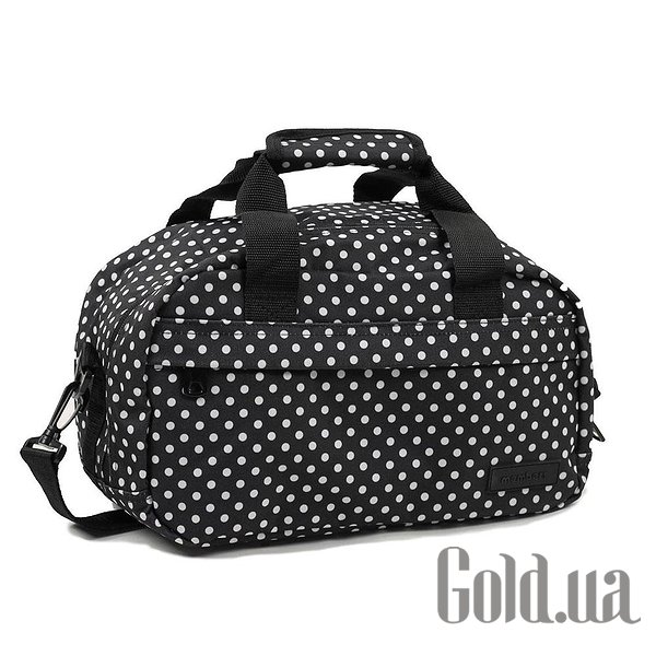 

Дорожная сумка Members, Черный;белый, Дорожная сумка Essential On-Board Travel Bag 12.5 Black Polka