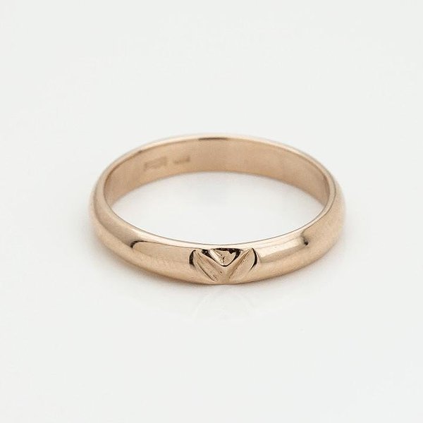 Жіноча золота каблучка