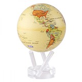 Solar Globe Mova Глобус самовращающийся "Ретро карта мира" MG-85-ATE-Y