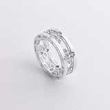 Женское золотое кольцо с куб. циркониями, 1797301