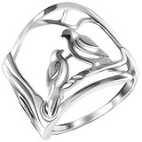 Rich line Женское серебряное кольцо, 1513142
