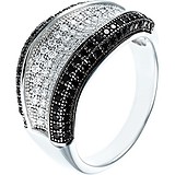 Женское серебряное кольцо с куб. циркониями, 1670326
