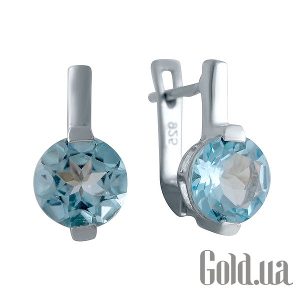 

Серьги Fresh Jewelry, Серебряные серьги с топазами