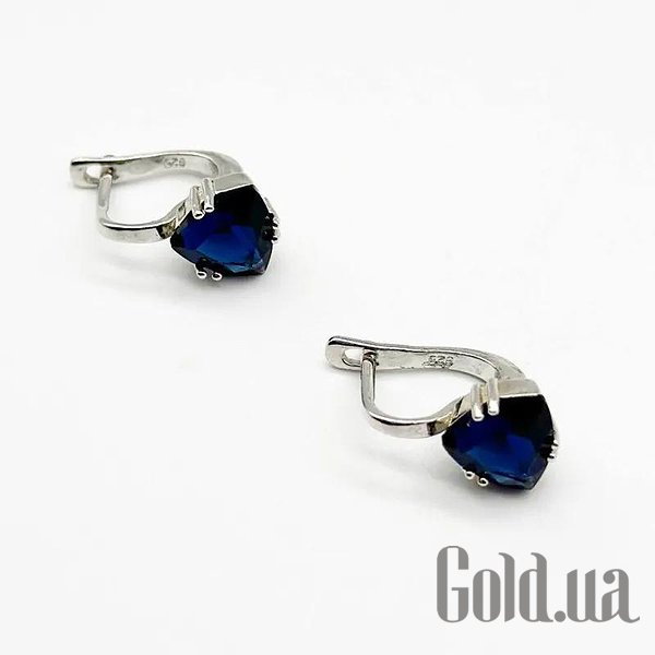 

Серьги Silvex925, Серебряные серьги с куб. циркониями