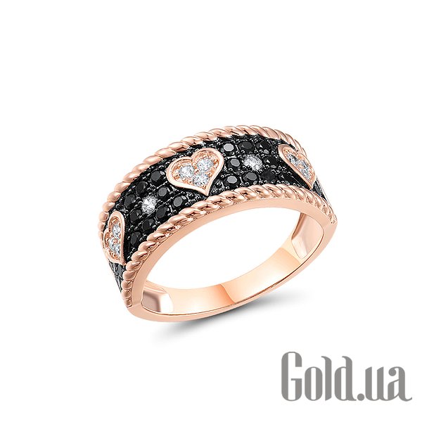 

Женские кольца Lurie Jewelry, Серебряное кольцо со шпинелью и куб.циркониями, 18