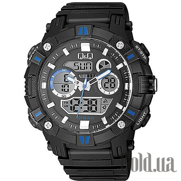 

Японские часы Q&Q, Мужские часы LCD GW88J004Y
