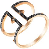 Женское золотое кольцо с бриллиантами, 1668023