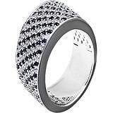 Женское серебряное кольцо с куб. циркониями, 1670327