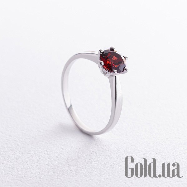 

Женские кольца Украина, Женское серебряное кольцо с пиропом, 17.5