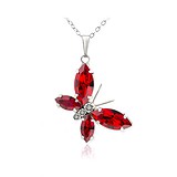 Кулон с цепочкой с кристаллами Swarovski, 1544376