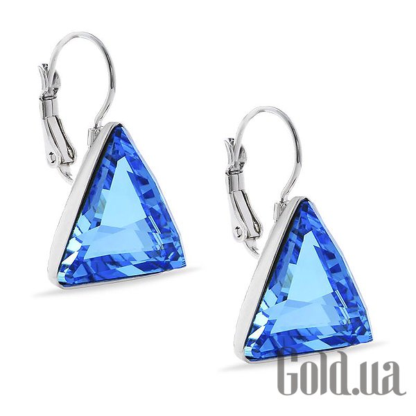 

Серьги Kobi, Стальной, Серьги с кристаллами Swarovski