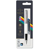 Parker Перьевая ручка Jotter 17 Standart White FP M блистер 15 016