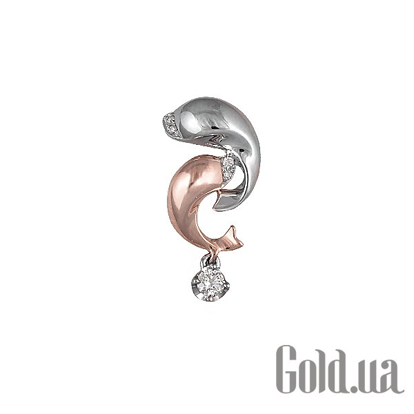 

Женский кулон Lurie Jewelry, Золотой кулон с бриллиантами