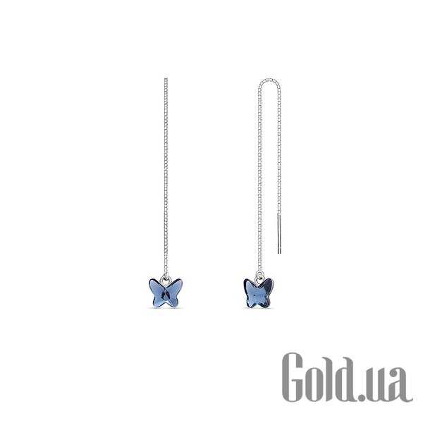 

Пусеты (гвоздики) Spark, Стальной, Серьги с кристаллами Swarovski