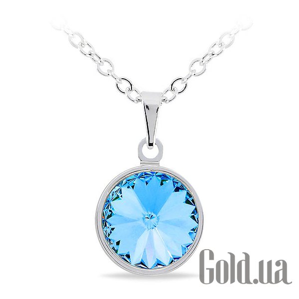 

Женские колье и кулоны Kobi, Стальной, Кулон с цепочкой с кристаллом Swarovski