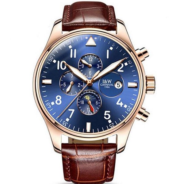 Carnival Мужские часы Grand Brown 1234