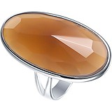 Женское серебряное кольцо с агатом, 1676473