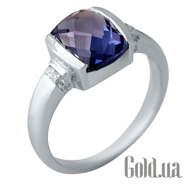 

Женские кольца Fresh Jewelry, Женское серебряное кольцо с александритом и куб. циркониями, 19
