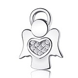 Срібний кулон з куб. цирконіями, 1732281