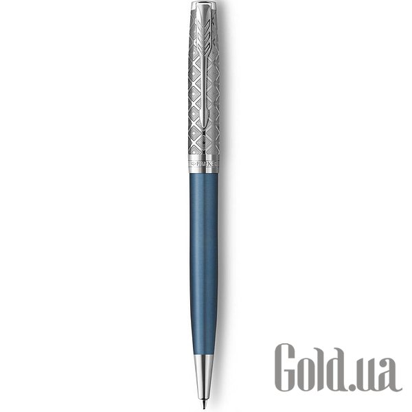 

Ручка Parker, Шариковая ручка Sonnet 17 Metal & Blue Lacquer CT BP 68 432