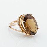 Женское золотое кольцо с топазом, 1766841