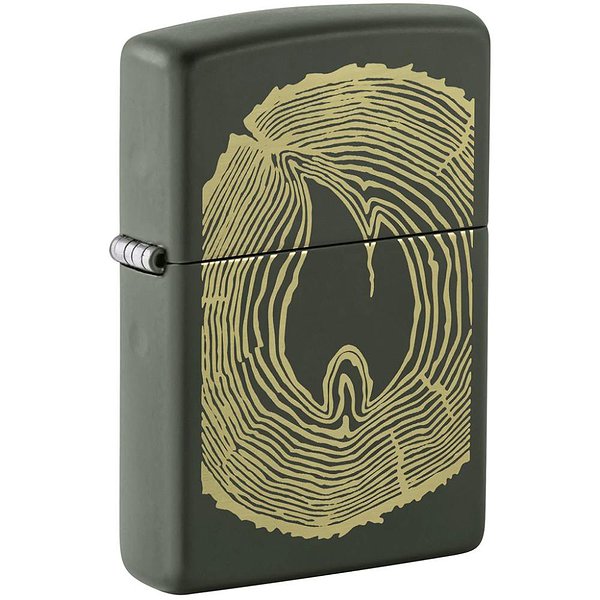 Zippo Зажигалка Wood Ring Design 48959