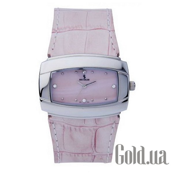 

Швейцарские часы Seculus, 1594.1.763 mop.ss.pink leather