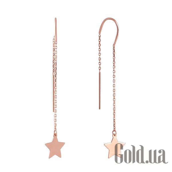 

Серьги с подвесками Fresh Jewelry, Золотые серьги
