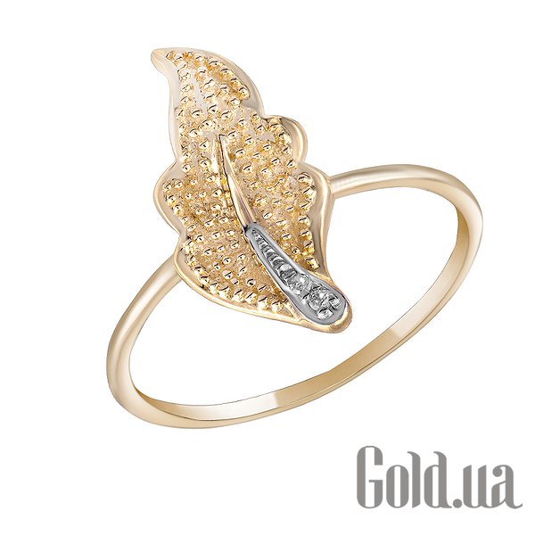 

Кольцо Lurie Jewelry, Золотое кольцо с бриллиантами, 16.5