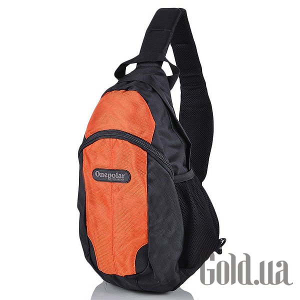 

Рюкзак Onepolar, Черный;оранжевый, Рюкзак W1292-orange