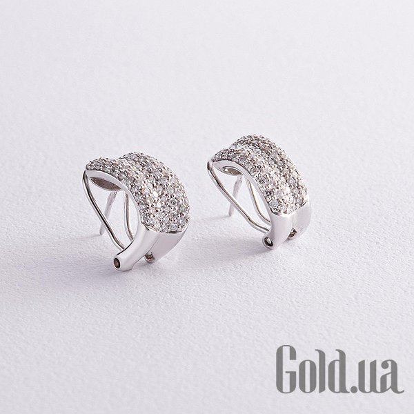 

Серьги Украина, Золотые серьги с бриллиантами