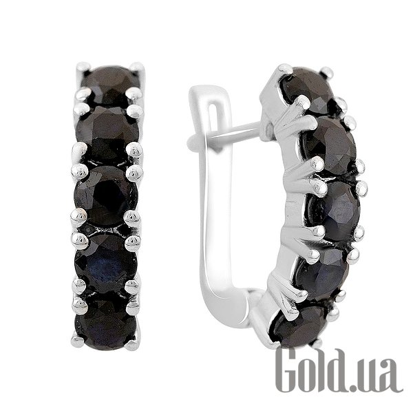 

Серьги Fresh Jewelry, Серебряные серьги с сапфирами