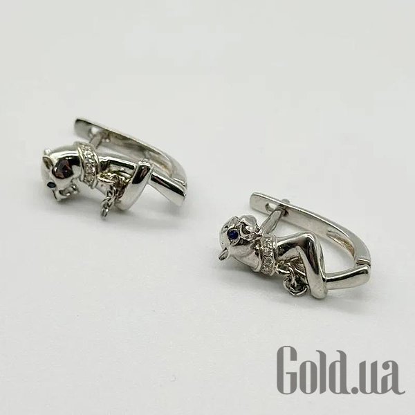 

Серьги Silvex925, Серебряные серьги с куб. циркониями