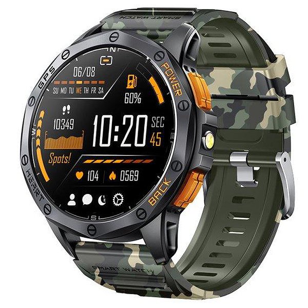 UWatch Смарт часы Smart GPS Max ArmyGreen 3338