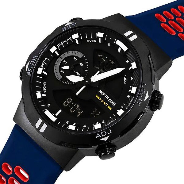 North Edge Мужские часы Hornet Brutal Blue 3879 bt3879