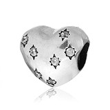 Срібна намистина з куб. цирконіями, 297403