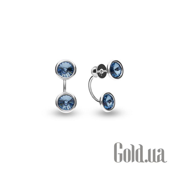 

Пусеты (гвоздики) Spark, Стальной, Серьги с кристаллами Swarovski